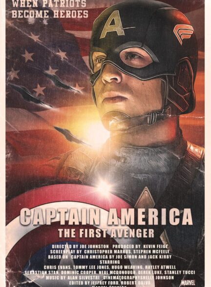 دانلود صوت دوبله فیلم Captain America: The First Avenger