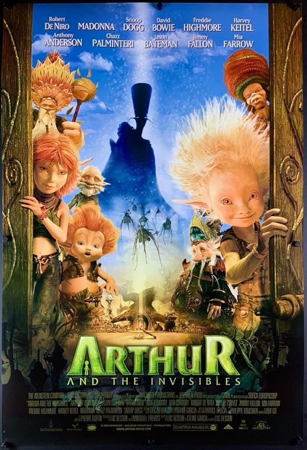 دانلود صوت دوبله انیمیشن Arthur and the Invisibles