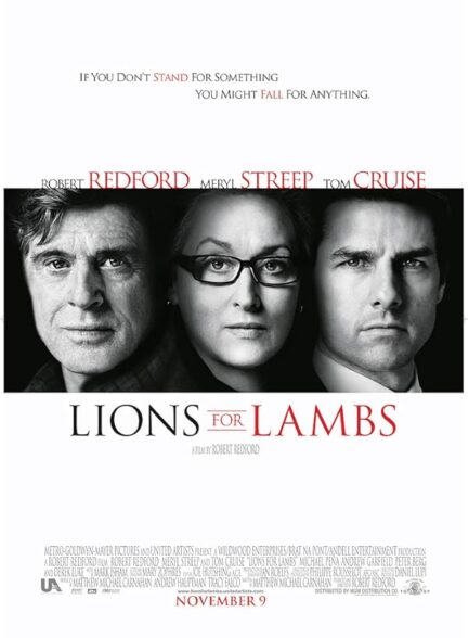 دانلود صوت دوبله فیلم Lions for Lambs