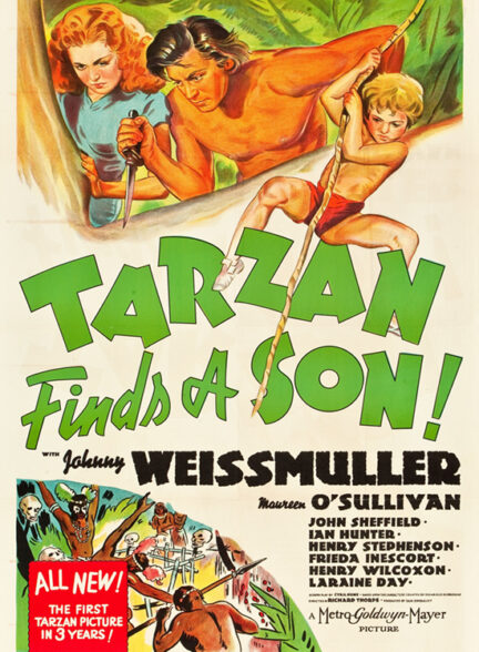 دانلود صوت دوبله فیلم Tarzan Finds a Son!