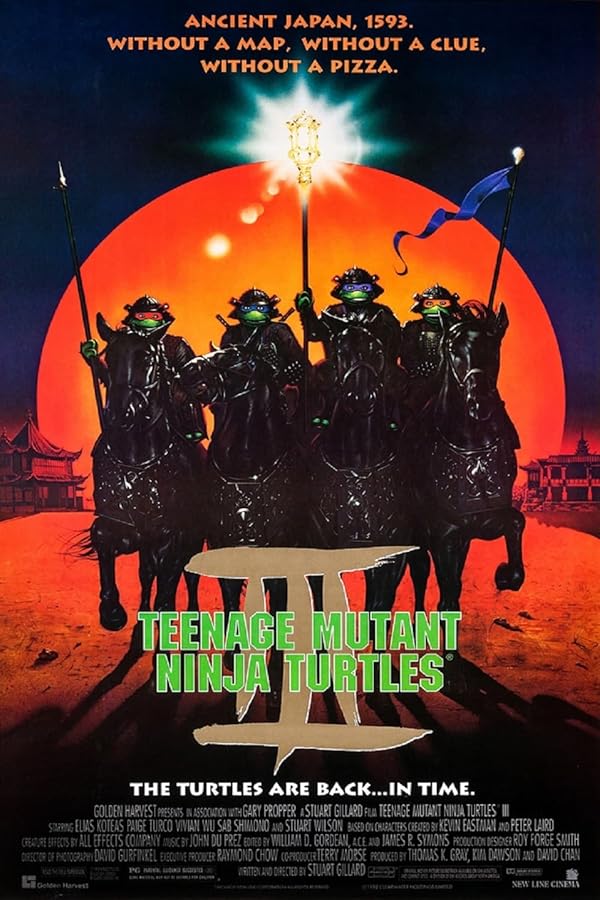 دانلود صوت دوبله فیلم Teenage Mutant Ninja Turtles III 1993