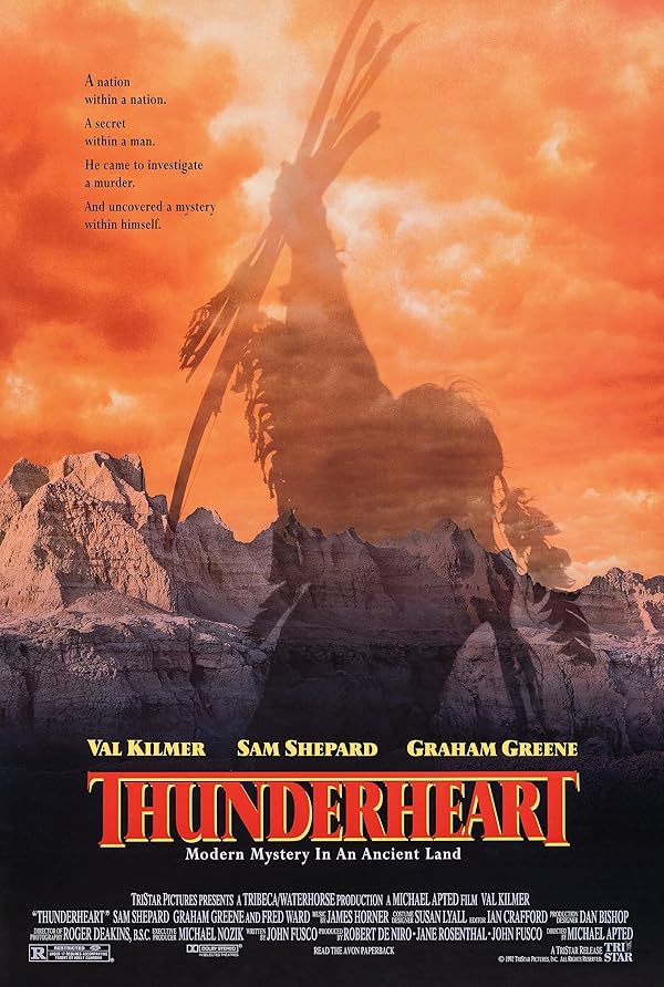 دانلود صوت دوبله فیلم Thunderheart 1992