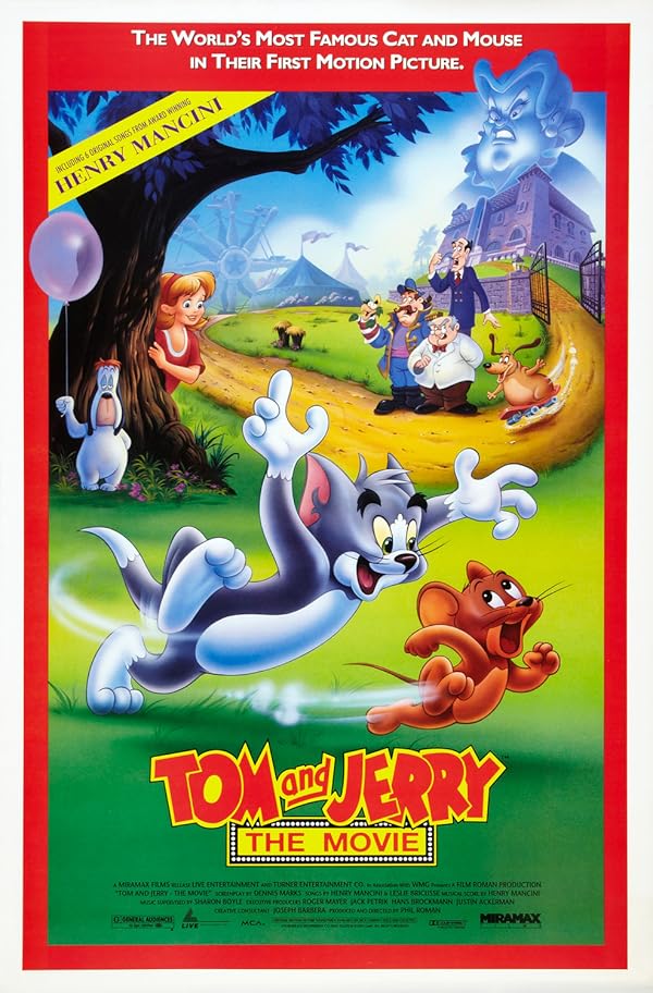 دانلود صوت دوبله فیلم Tom and Jerry: The Movie 1992