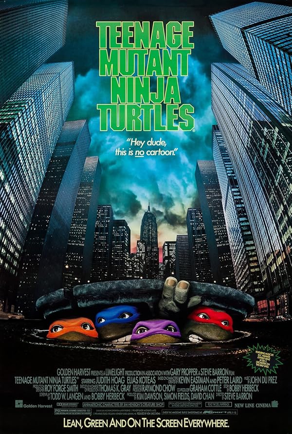 دانلود صوت دوبله فیلم Teenage Mutant Ninja Turtles 1990