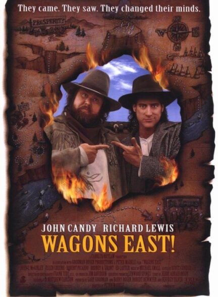 دانلود صوت دوبله فیلم Wagons East