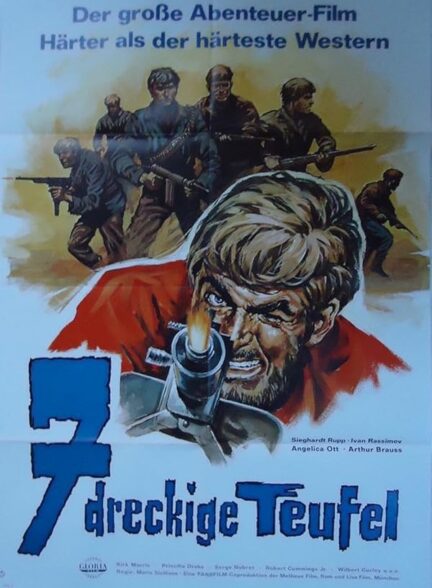 دانلود صوت دوبله فیلم The Seven Red Berets