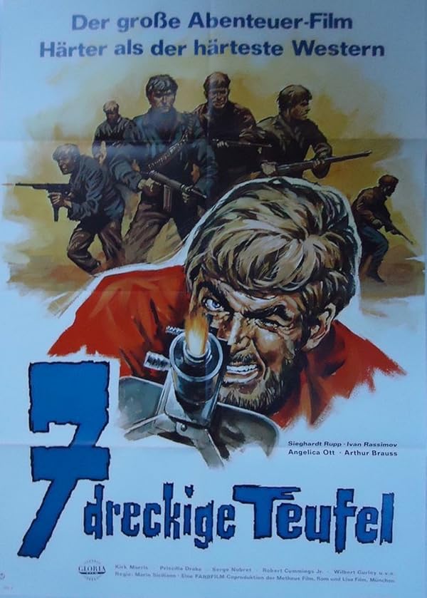 دانلود صوت دوبله فیلم The Seven Red Berets