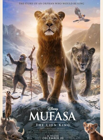 دانلود صوت دوبله فیلم Mufasa: The Lion King