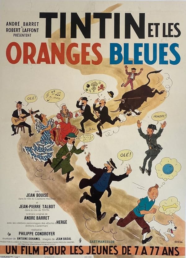 دانلود صوت دوبله فیلم Tintin and the Blue Oranges