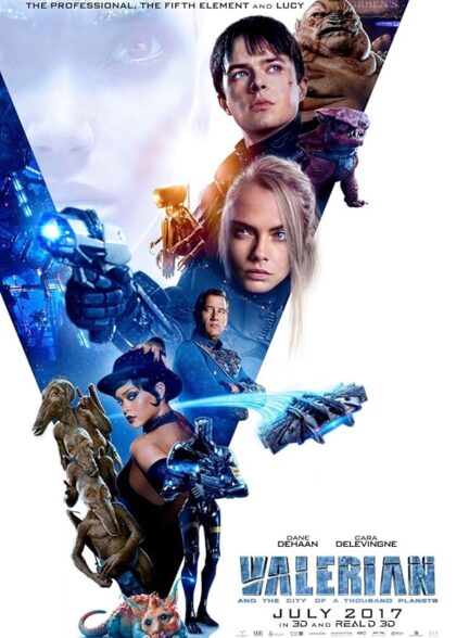 دانلود صوت دوبله فیلم Valerian and the City of a Thousand Planets 2017