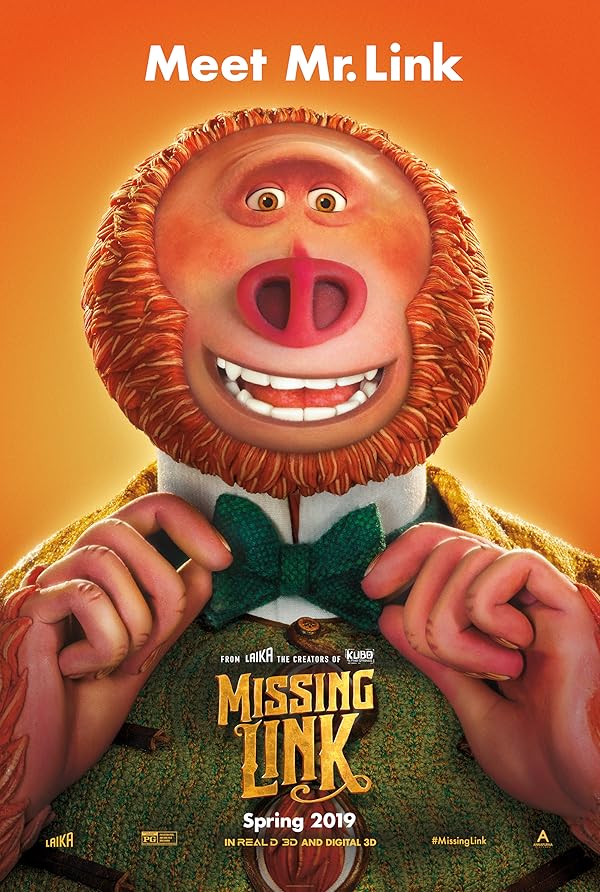 دانلود صوت دوبله انیمیشن Missing Link