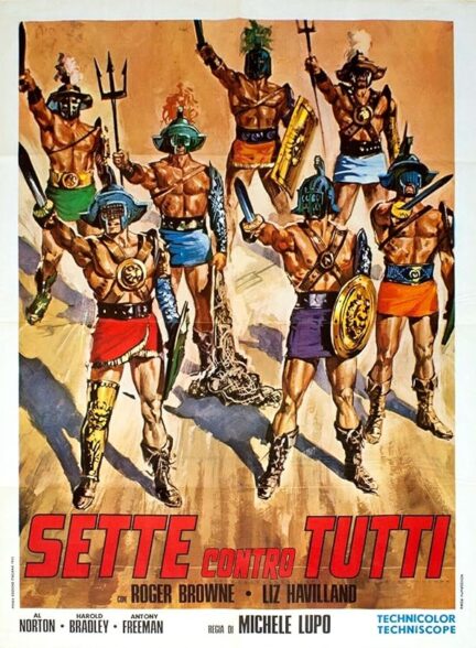 دانلود صوت دوبله فیلم Seven Rebel Gladiators