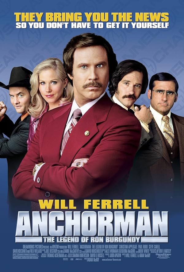 دانلود صوت دوبله فیلم Anchorman: The Legend of Ron Burgundy 2004