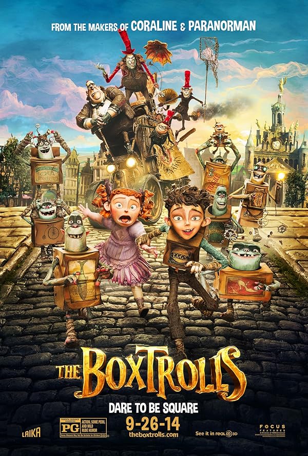 دانلود صوت دوبله  فیلم The Boxtrolls