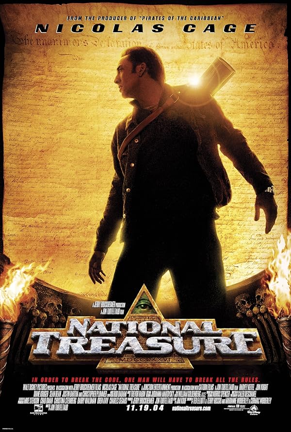 دانلود صوت دوبله فیلم National Treasure 2004