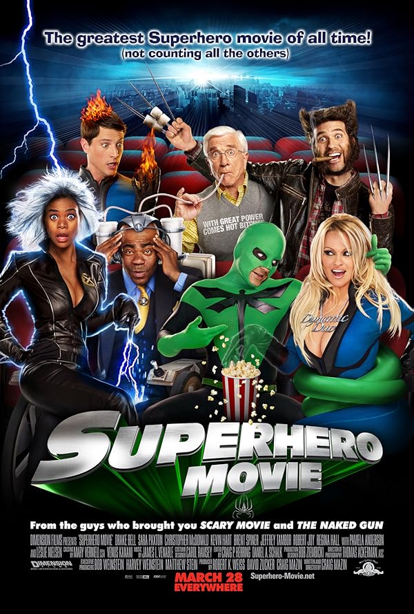 دانلود صوت دوبله فیلم Superhero Movie