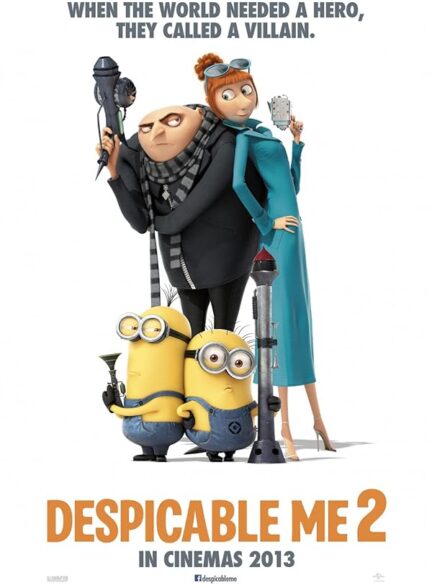 دانلود صوت دوبله انیمیشن Despicable Me 2