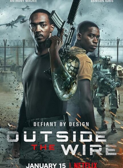دانلود صوت دوبله فیلم Outside the Wire 2021