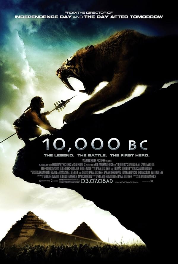 دانلود صوت دوبله فیلم 2008 10000BC