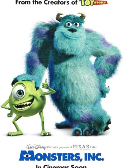 دانلود صوت دوبله انیمیشن Monsters, Inc.