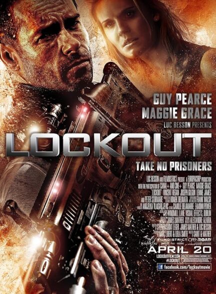 دانلود صوت دوبله فیلم Lockout