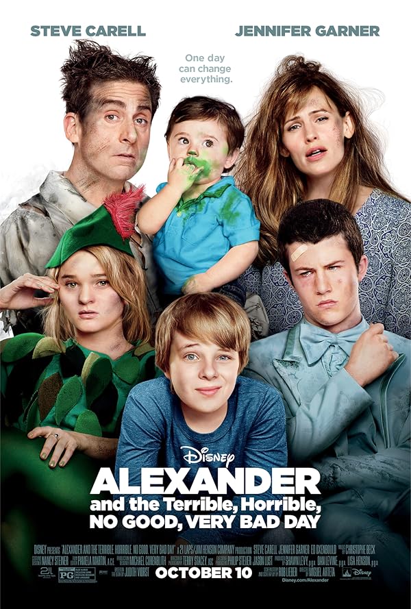 دانلود صوت دوبله فیلم Alexander and the Terrible, Horrible, No Good, Very Bad Day