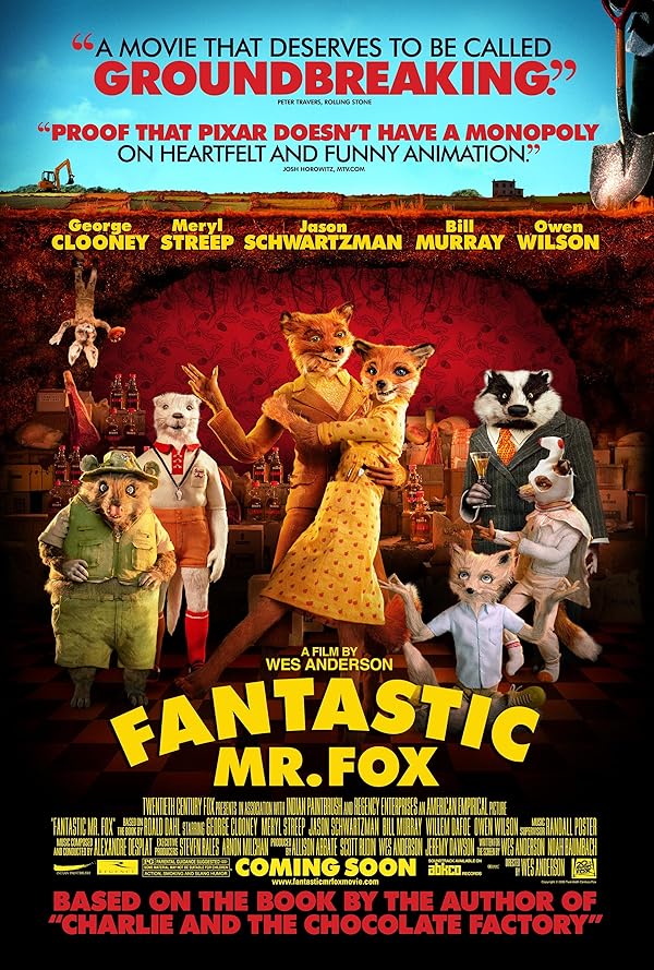 دانلود صوت دوبله انیمیشن Fantastic Mr. Fox