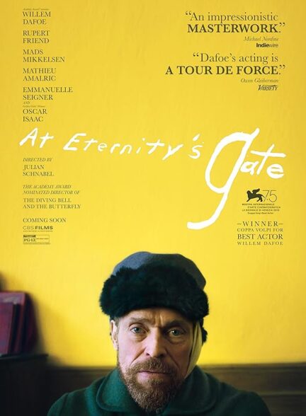 دانلود صوت دوبله فیلم At Eternity’s Gate 2018