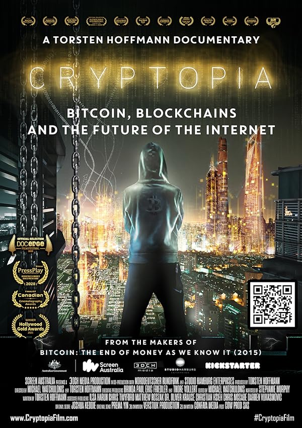 دانلود صوت دوبله فیلم Cryptopia: Bitcoin, Blockchains and the Future of the Internet