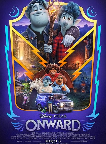 دانلود صوت دوبله انیمیشن Onward