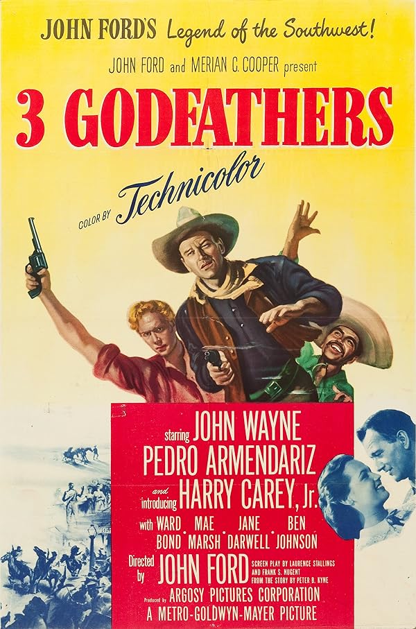 دانلود صوت دوبله فیلم 3 Godfathers 1948