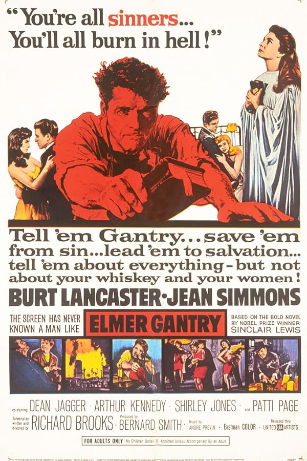 دانلود صوت دوبله فیلم Elmer Gantry 1960