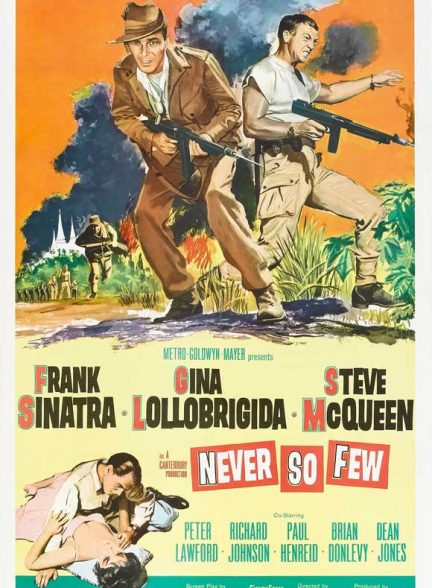 دانلود صوت دوبله فیلم Never So Few 1959