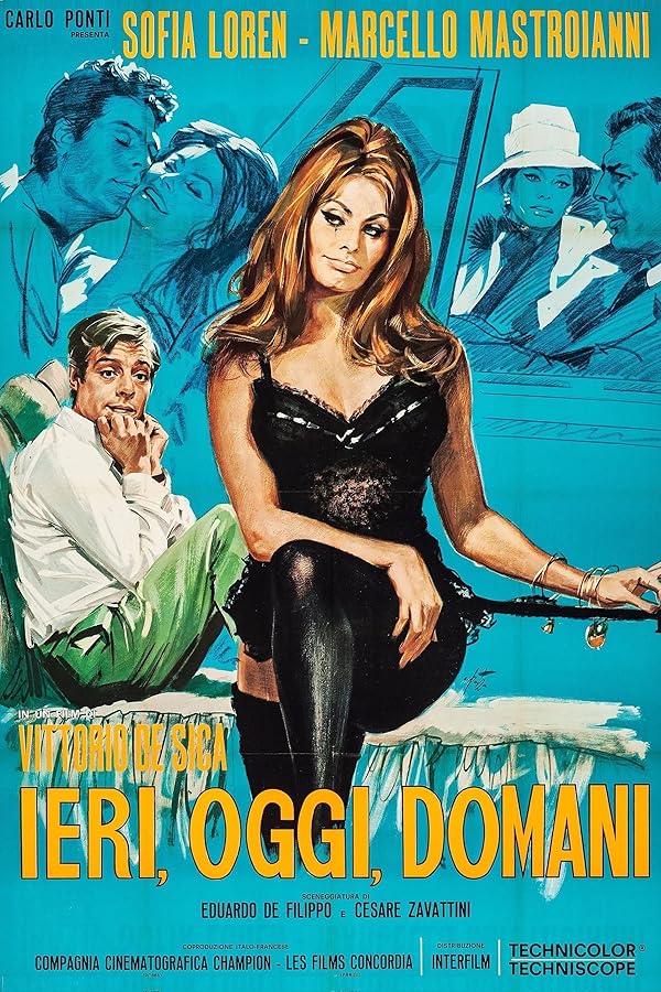 دانلود صوت دوبله فیلم Yesterday, Today and Tomorrow 1963