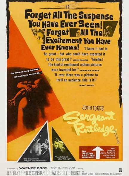 دانلود صوت دوبله فیلم Sergeant Rutledge 1960