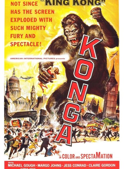 دانلود صوت دوبله فیلم Konga 1961