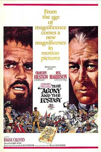 دانلود صوت دوبله فیلم The Agony and the Ecstasy 1965