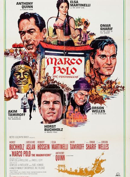دانلود صوت دوبله فیلم Marco the Magnificent 1965