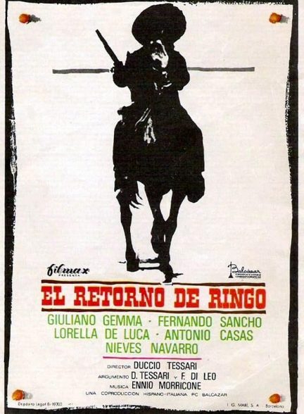 دانلود صوت دوبله فیلم The Return of Ringo 1965