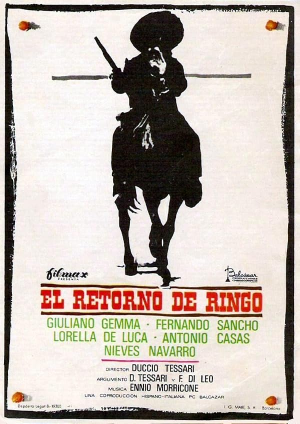 دانلود صوت دوبله فیلم The Return of Ringo 1965