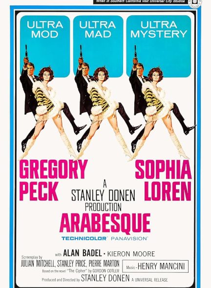 دانلود صوت دوبله فیلم Arabesque 1966
