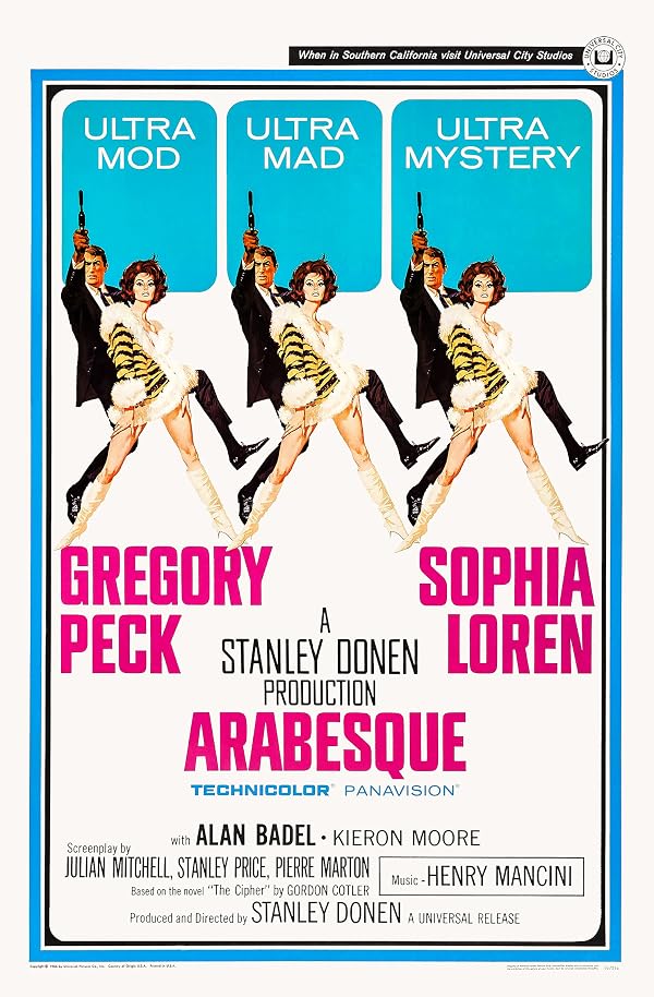 دانلود صوت دوبله فیلم Arabesque 1966