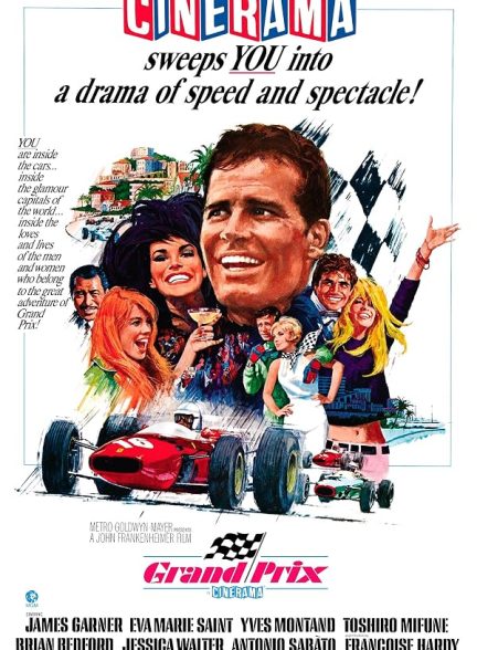 دانلود صوت دوبله فیلم Grand Prix 1966