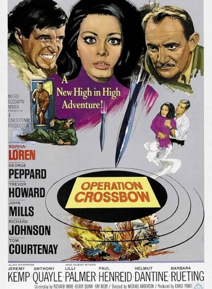 دانلود صوت دوبله فیلم Operation Crossbow 1965