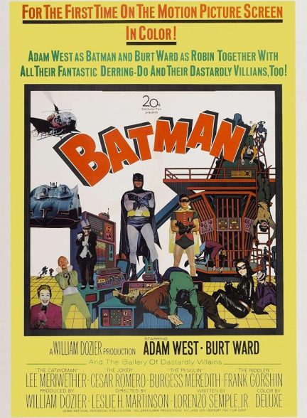 دانلود صوت دوبله فیلم Batman: The Movie