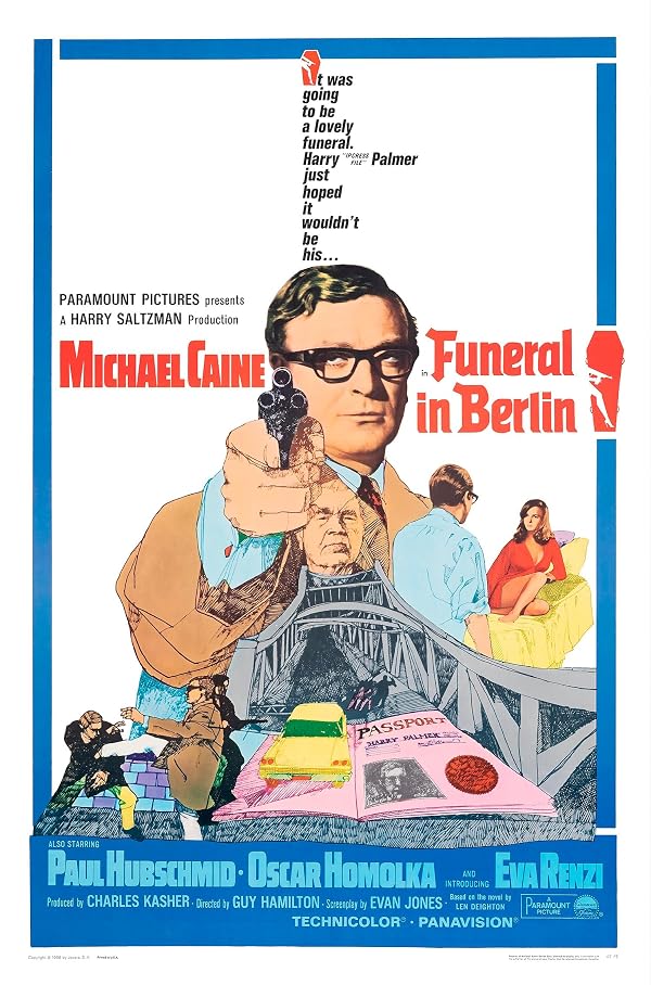 دانلود صوت دوبله فیلم Funeral in Berlin 1966