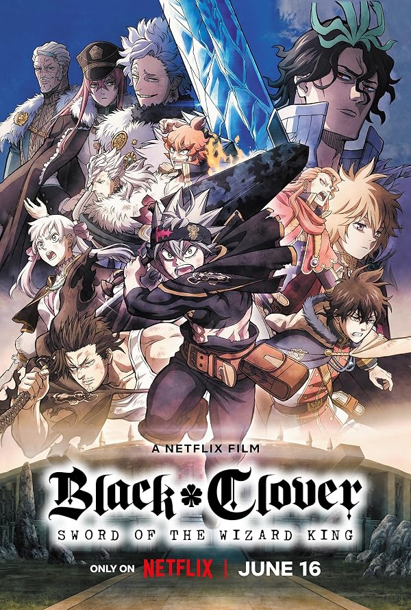 دانلود صوت دوبله انیمه Black Clover: Sword of the Wizard King
